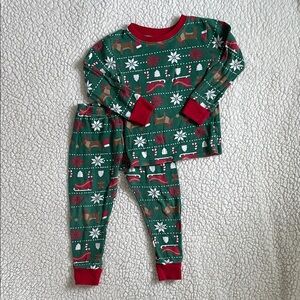 2T Christmas Pajama Set
